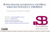 El documento académico-científico: aspectos formales y ...