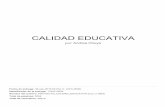 CALIDAD EDUCATIVA - UNEMI