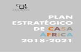 PLAN ESTRATÉGICO DE CASA ÁFRICA 2018-2021
