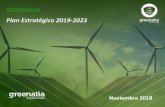 GREENALIA Plan Estratégico 2019-2023