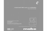 manual del uso y cuidado - Tienda Mabe