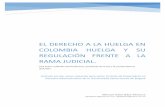 EL DERECHO A LA HUELGA EN COLOMBIA HUELGA Y SU …