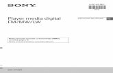 Player media digital Instruciuni de utilizare RO FM/MW/LW