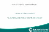 DEPARTAMENTO DE ENFERMERÍA - ProSanitas