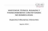 ASISTENCIA TÉCNICA, REGALÍAS Y FINANCIAMIENTOS CON ...