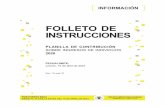 FOLLETO DE INSTRUCCIONES - Pr