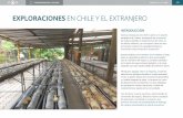 EXPLORACIONES EN CHILE Y EL EXTRANJERO