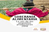 SOBERANÍA ALIMENTARIA - Productos de Comercio Justo y ...