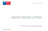 Boletín Mercado laboral y Brecha salarial en Chile
