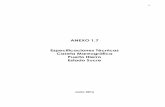ANEXO 1.7 Especificaciones Técnicas Caseta Mareográfica ...