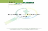 INFORME DE GESTIÓN 2018 - Contraloría departamental de ...