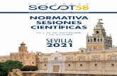 NORMATIVA SESIONES CIENTÍFICAS - secot2021.com