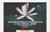 ASOCIACIÓN INTERÉTNICA DE DESARROLLO DE LA SELVA …