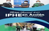 Boletín Semanal #10 IPHE en Acción