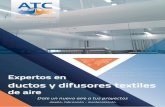 ductos y difusores textiles - Ductos textiles ATC