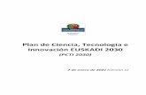 Plan de Ciencia, Tecnología e Innovación EUSKADI 2030