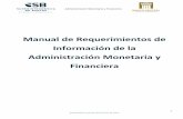 Manual de Requerimientos de Información de la ...