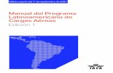 Manual del Programa Latinoamericano de Cargas Aéreas …
