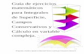 Guía de ejercicios matemáticos para Integrales de ...
