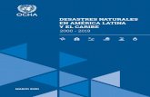 DESASTRES NATURALES EN AMÉRICA LATINA Y EL CARIBE