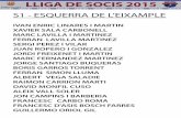LLIGA DE SOCIS 2015