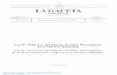 La Gaceta, Diario Oficial N°. 189 del 13/10/2021