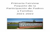 Primaria Fairview Paquete de la Participación de Padres y ...
