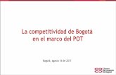 La competitividad de Bogotá en el marco del POT
