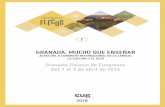 Granada, Palacio de Congresos Del 1 al 3 de abril de 2016