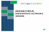 MEMORIA INSTITUCIONAL 2020