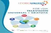 POR UNA TELEVISIÓN UNIVERSAL Y GRATUITA - Web de la ...