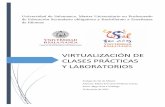 VIRTUALIZACIÓN DE CLASES PRÁCTICAS Y LABORATORIOS