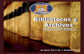 Bibliotecas y Archivos 4a Época, Volumen 2, Número 1 ...