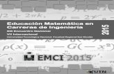 Educación Matemática en Carreras de Ingeniería 2015