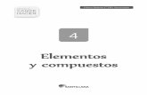 Elementos y compuestos - solucionarios10.com