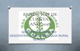RENDICIÓN DE CUENTAS AÑO 2018 - Gob