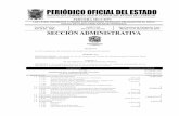 PERIÓDICO OFICIAL DEL ESTADO - 148.235.147.203