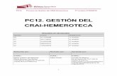 PC12. GESTIÓN DEL CRAI-HEMEROTECA