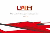 Manual de imagen institucional 2021 - UAEH