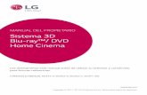 MANUAL DEL PROPIETARIO Sistema 3D Blu-ray™/ DVD …