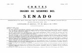 1982 Núm. 155 CORTES DE SESIONES DEL SENADO