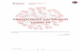 PROTOCOL DE VACUNACIÓ COVID-19 - gva.es