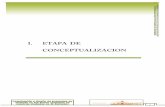 I. ETAPA DE CONCEPTUALIZACION