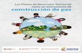 Los Planes de Desarrollo Territorial como un instrumento ...