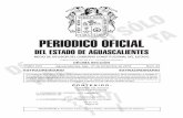 PERIODICO OFICIAL - Aguascalientes