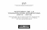 HISTORIA DE LA TRIBUTACIÓN ARGENTINA 1810 2010