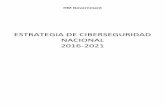 ESTRATEGIA DE CIBERSEGURIDAD NACIONAL 2016-2021
