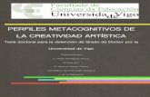 PERFILES METACOGNITIVOS DE LA CREATIVIDAD ARTÍSTICA