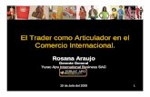El Trader como Articulador en el Comercio Internacional.