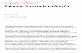 Colonización agraria en Aragón